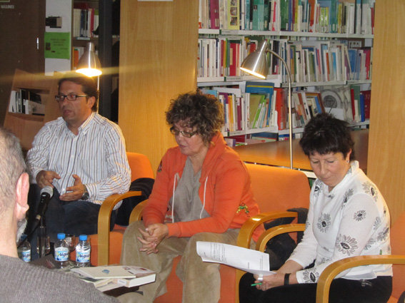 Dolors Miquel a la Biblioteca