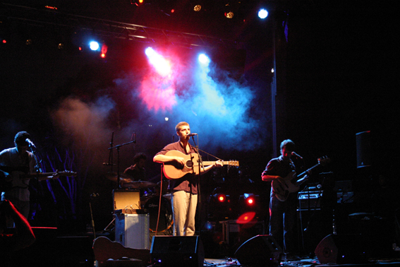 Concert de Manel al Passeig del Jardins de Cal Marqu�s. 2 de juliol de 2011