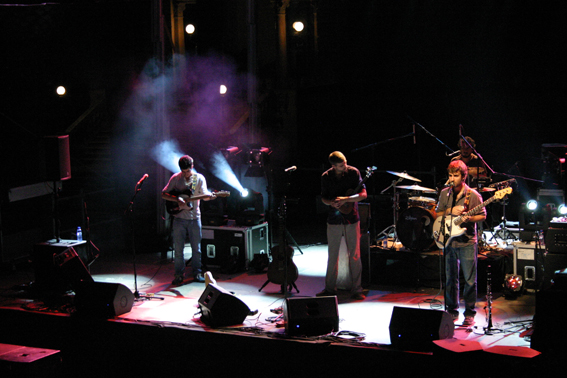 Concert de Manel al Passeig del Jardins de Cal Marqu�s. 2 de juliol de 2011