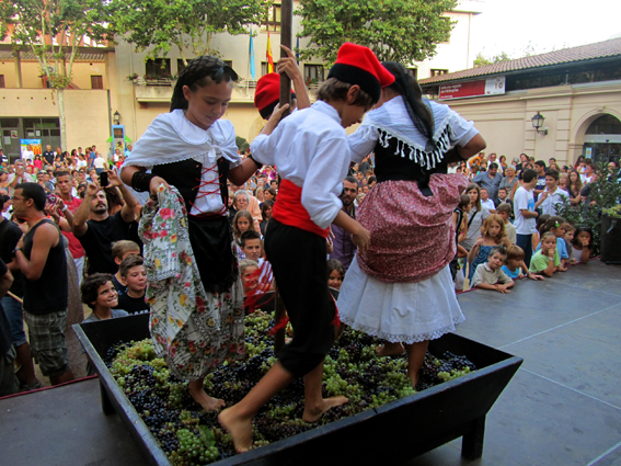 Trepitjada de raïm Trepitjada de raïm