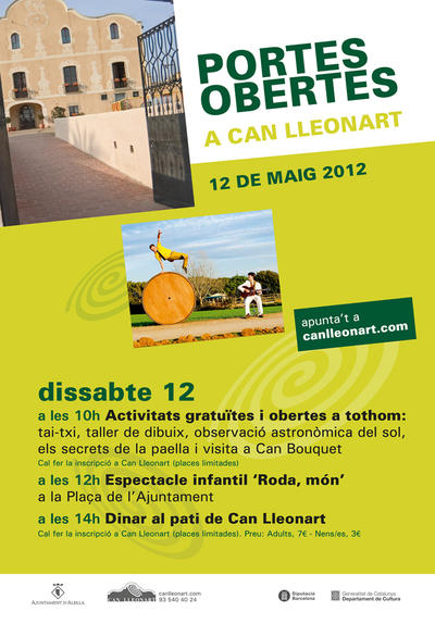 Cartell Portes Obertes Can Lleonart Cartell Portes Obertes Can Lleonart