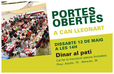 Dinar portes obertes a Can Lleonart Dinar portes obertes a Can Lleonart