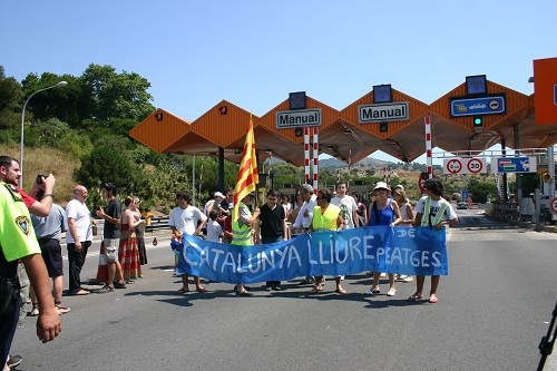 Mobilització contra el peatge Mobilització contra el peatge