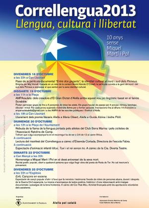 Correllengua 2013