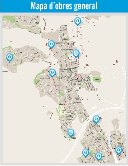 Mapa d'obres Mapa d'obres
