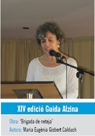 M. Eugnia Gisbert, guanyadora XIV Alella a Guida Alzina
