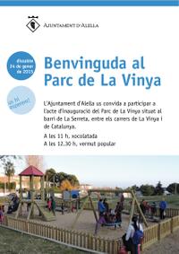 Festa de benvinguda al Parc de La Vinya