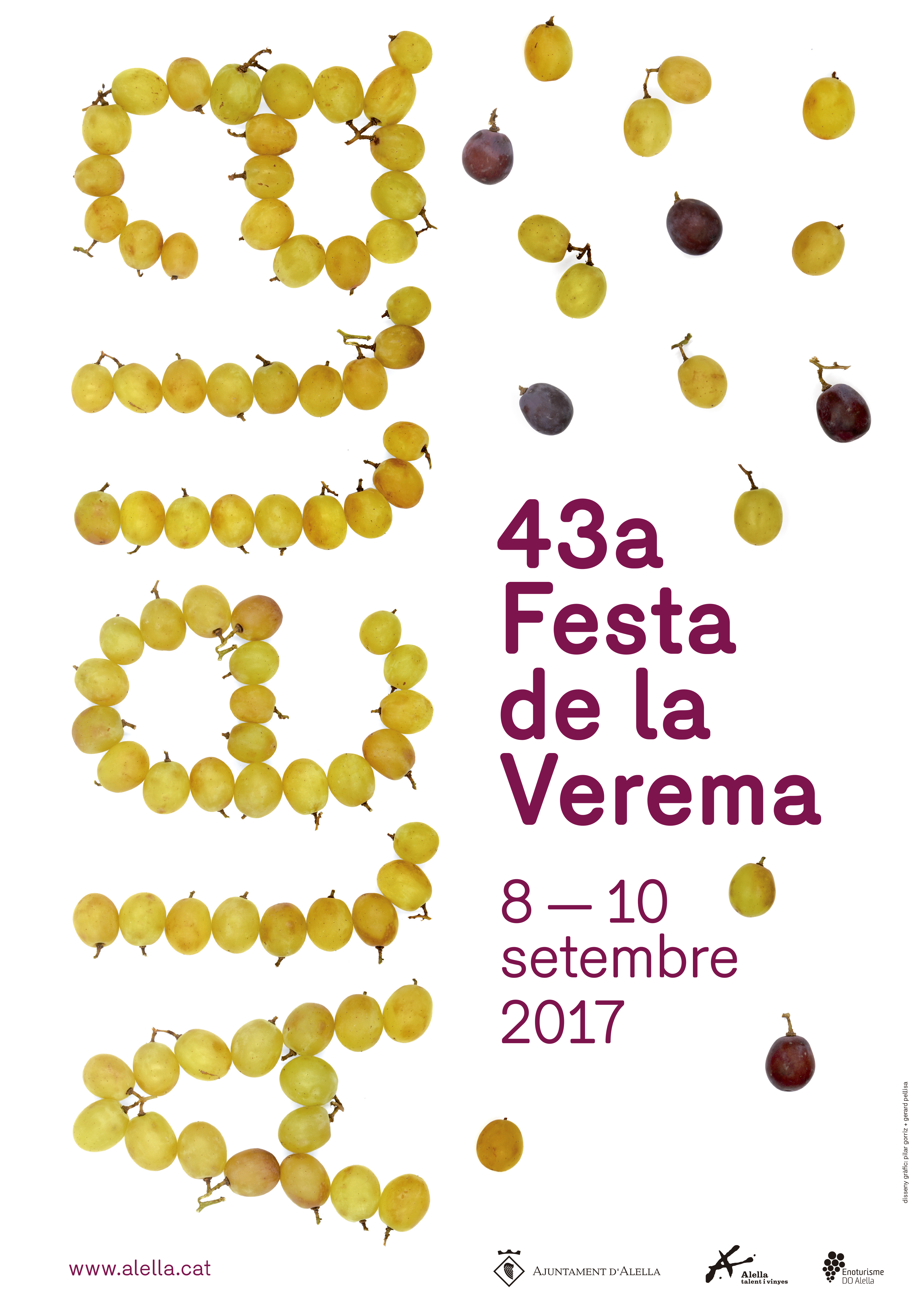 Cartell Festa Verema 2017