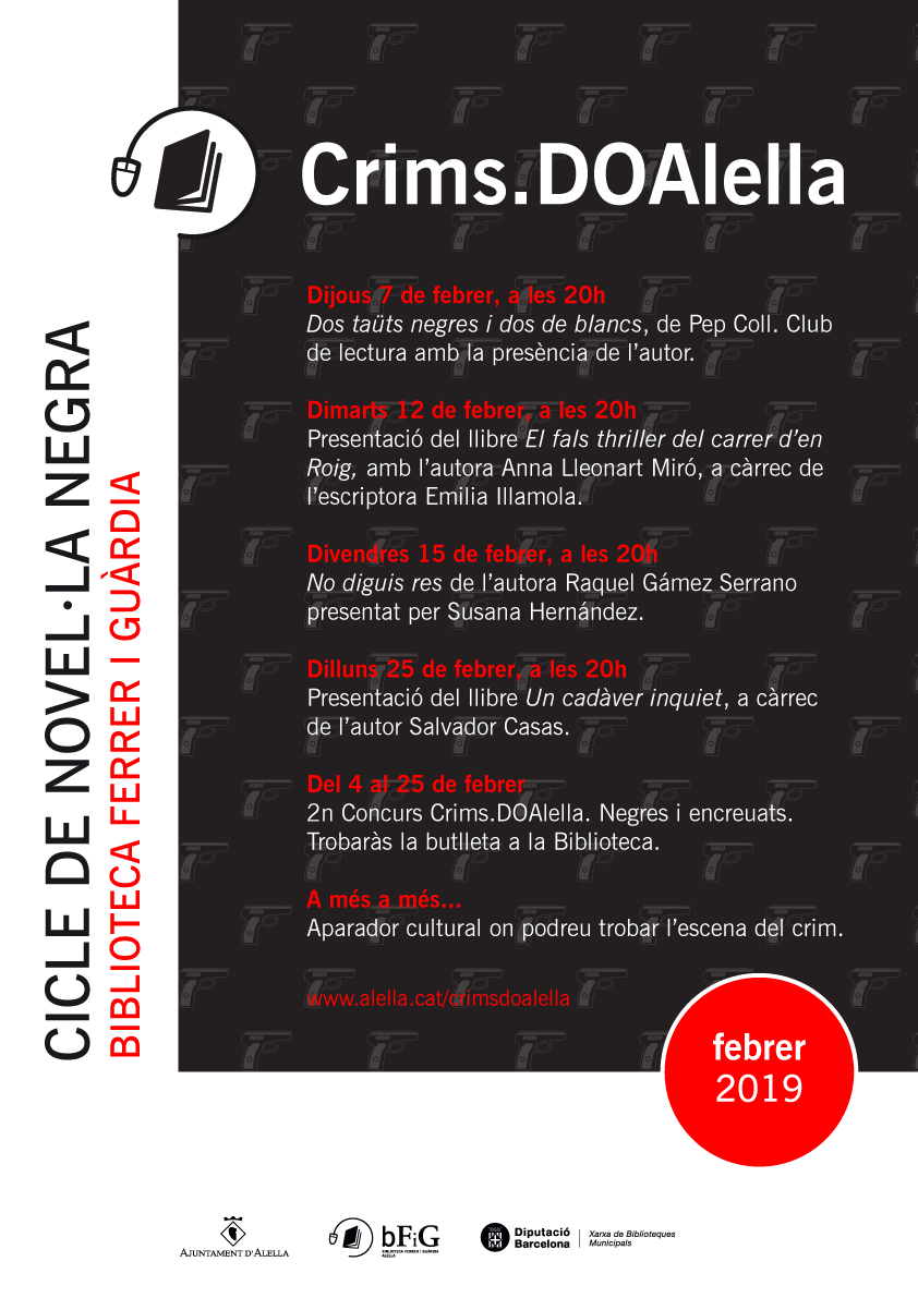 CrimsDOAlella cicle de novel·la negra CrimsDOAlella cicle de novel·la negra