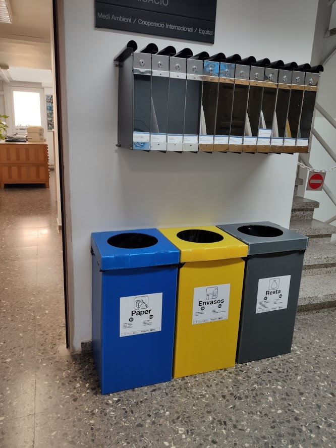 Punts recollida equipaments Punts recollida equipaments