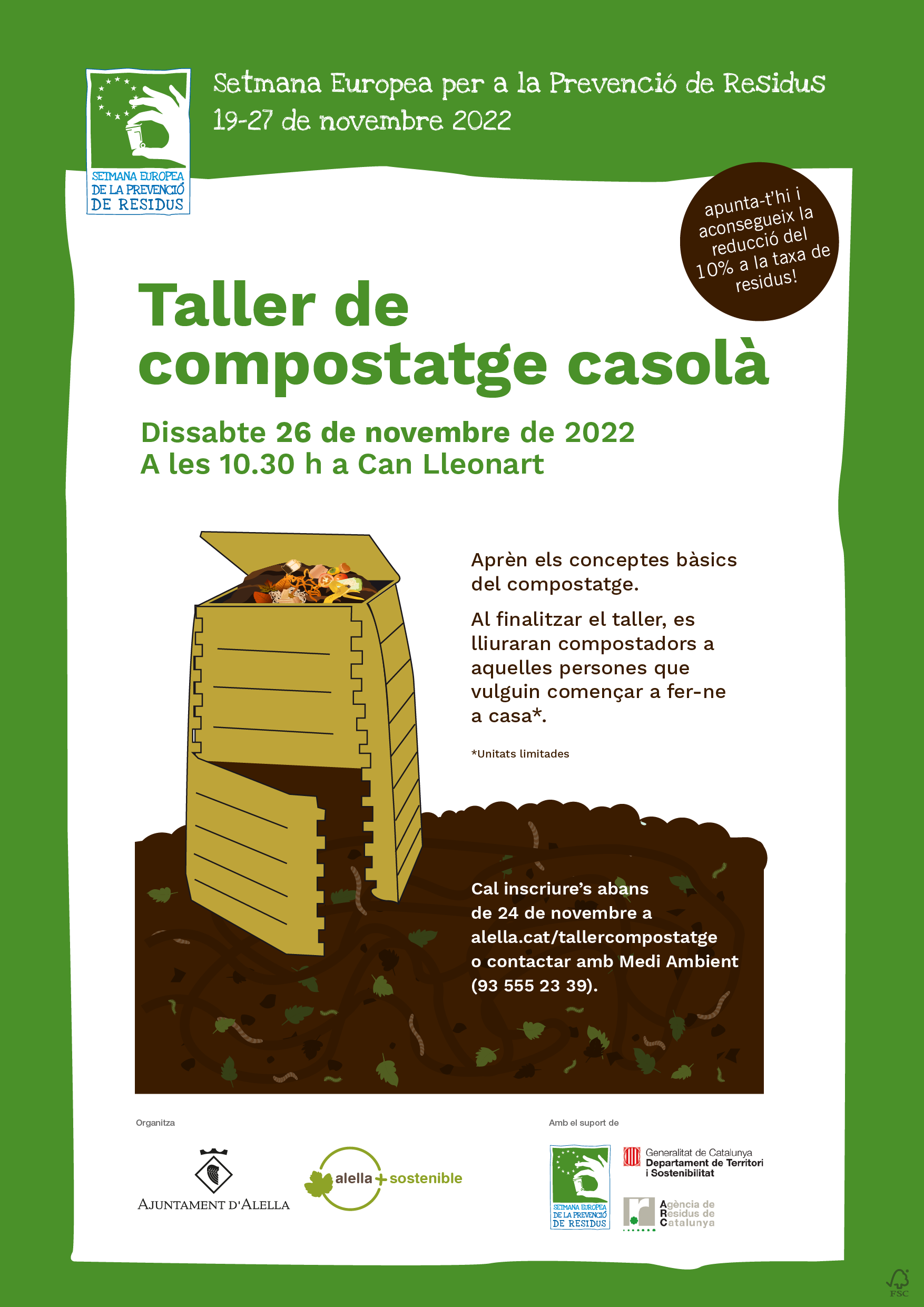 Taller de compostatge casolà Taller de compostatge casolà