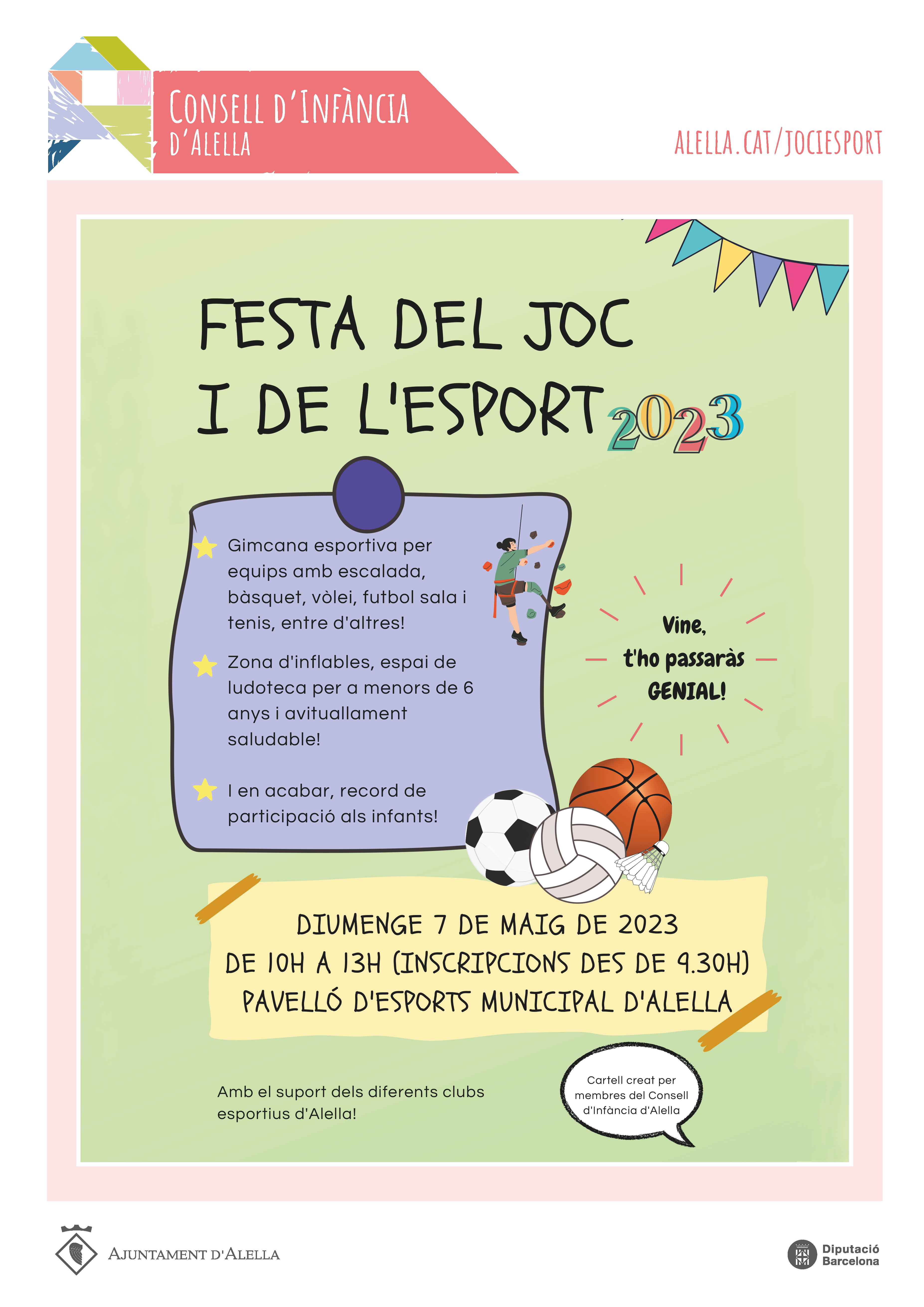 Cartell Festa Joc i Esport Cartell Festa Joc i Esport