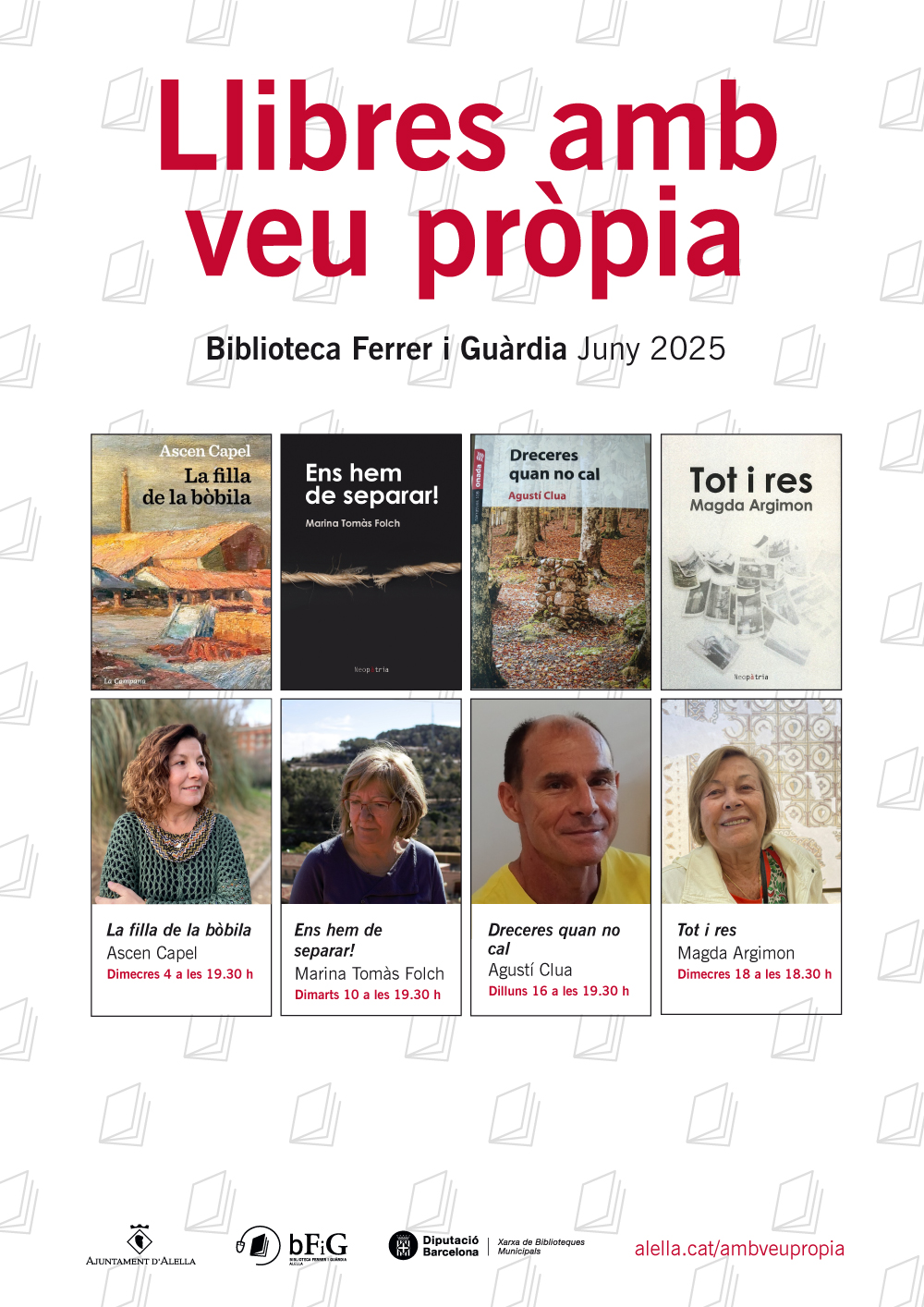 Llibres amb veu pròpia Llibres amb veu pròpia