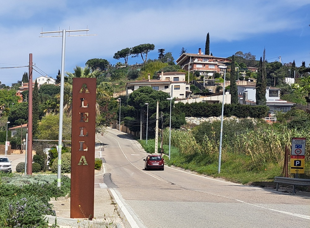 Accés Alella Parc Accés Alella Parc