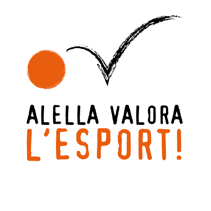 logo Alella valora l'esport color logo Alella valora l'esport color
