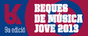B�nner de beques de m�sica jove