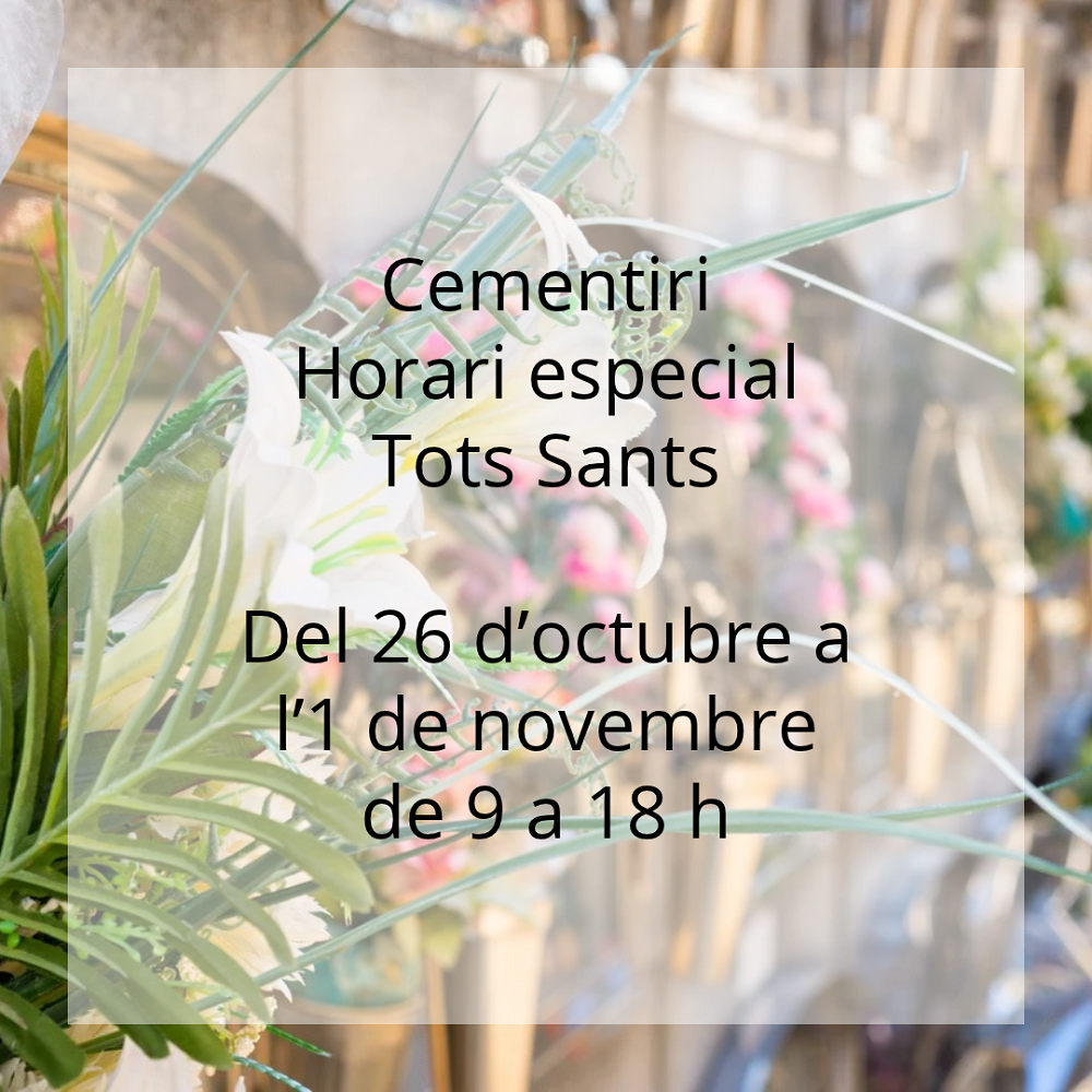 Horari cementiri Horari cementiri